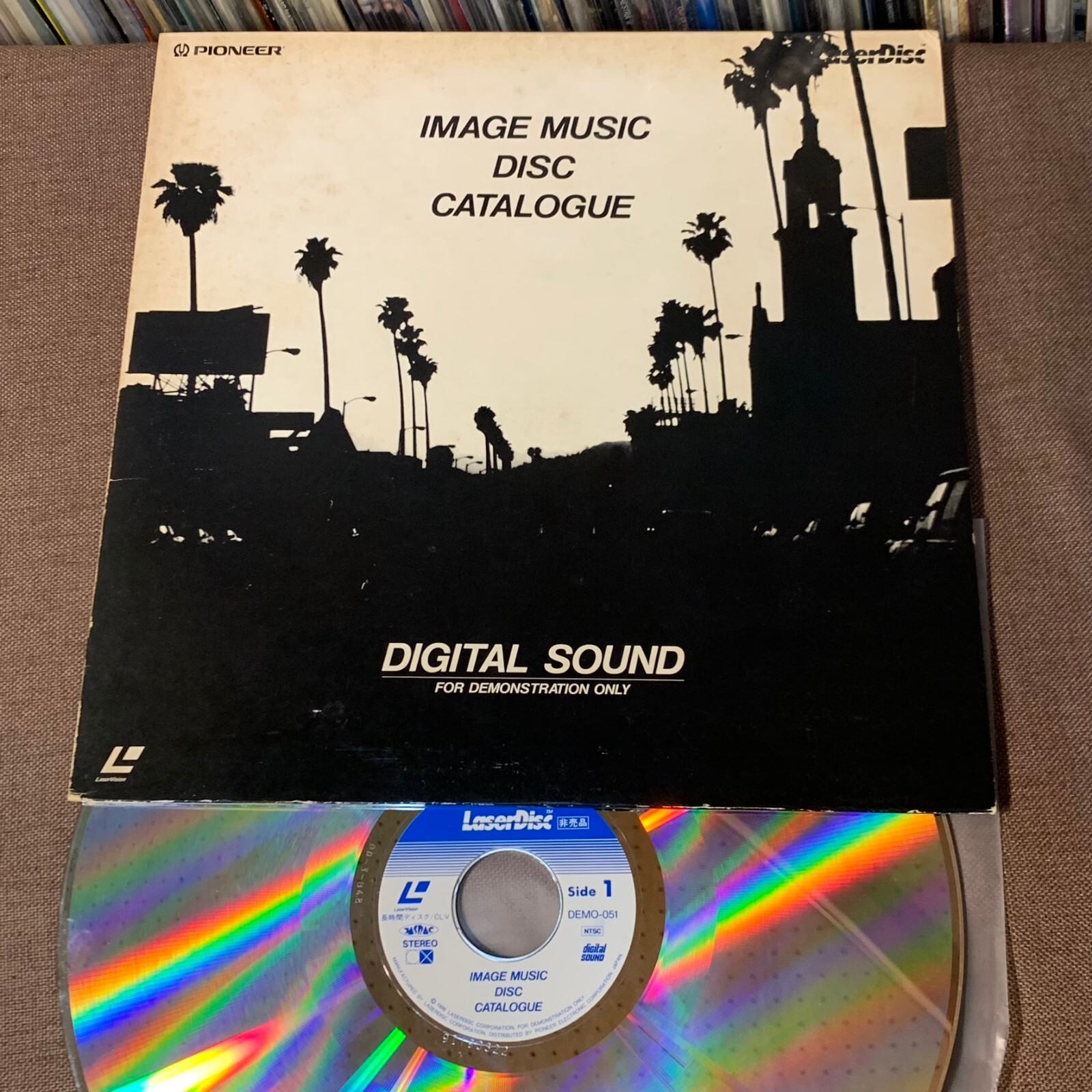 その他 Nine Inch Nails laserdisc JP version Music LD Japan Catalog Book 1989 Laserdisc Laser Kate Bush