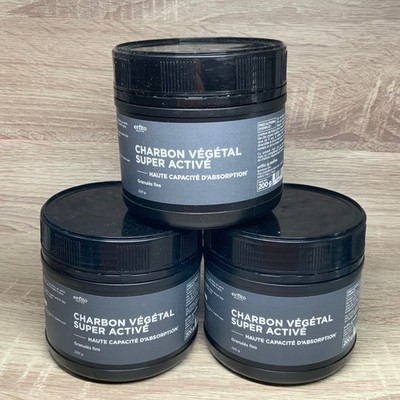 ORFITO Charbon végétal super activé granulés Lot 3 X 200 gr Digestion – 12/27