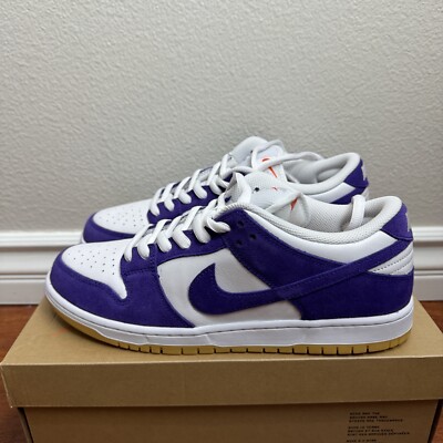 Nike SB Dunk Low Pro ISO Orange Label Court Purple Size 11