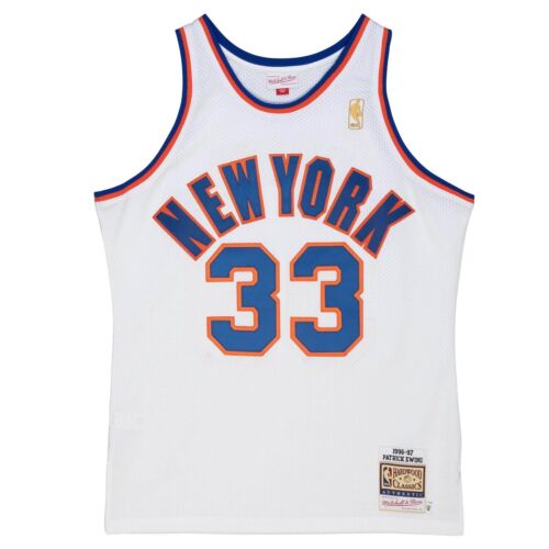 

АУТЕНТИЧНАЯ ДЖЕРСИ НБА MITCHELL - NESS NY KNICKS 96 ПАТРИК ЮИНГ, Белый