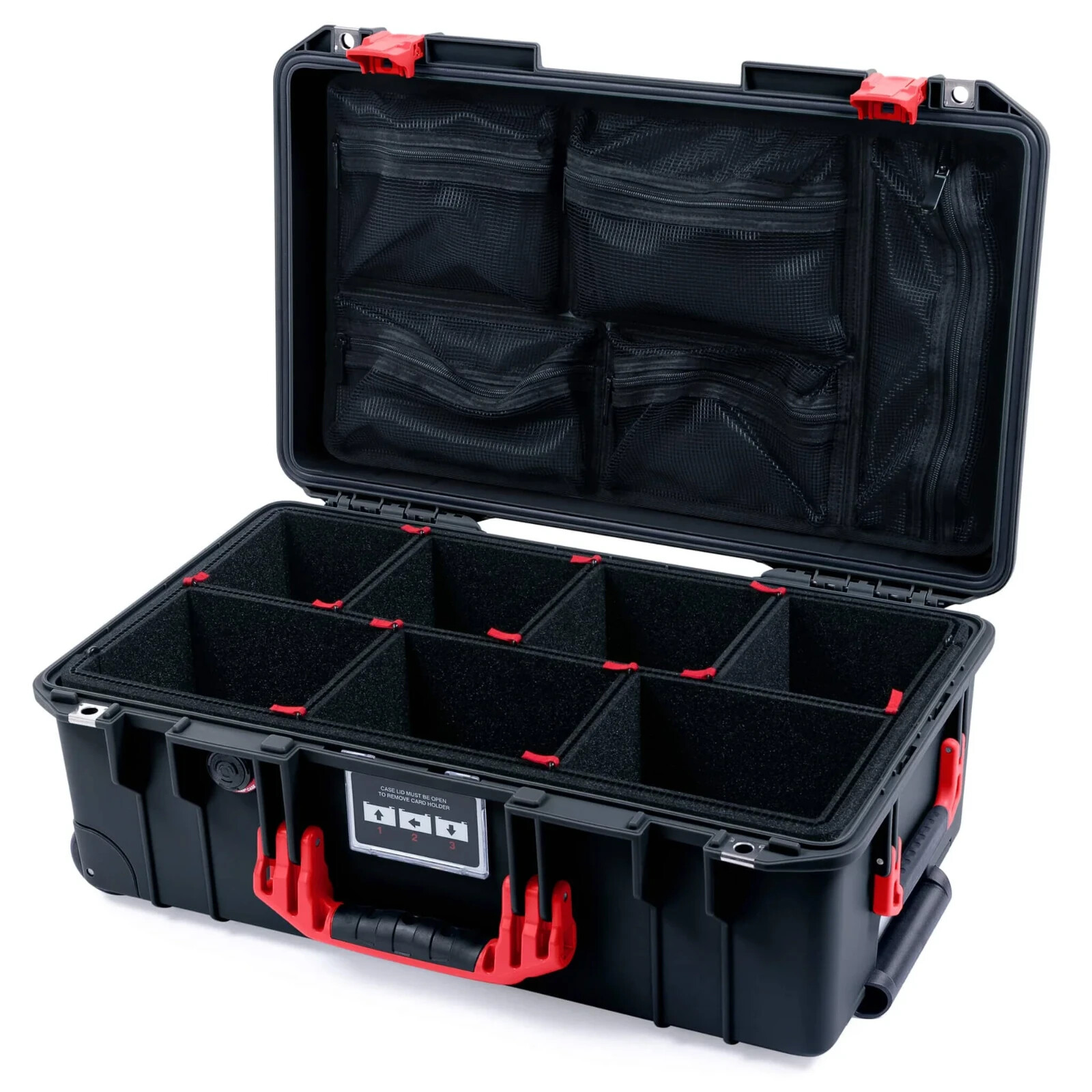 Pelican Air 1535 ケース フォーム付き - ブラック Amazon.com : Pelican Air 1535 Case With Trekpack Dividers