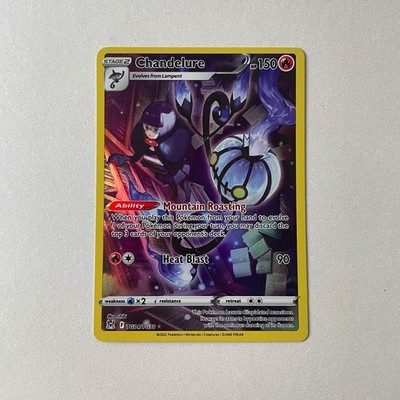 Pokémon Lost Origin #TG04/TG30 Chandelure Full Art Foil Ultra Rare