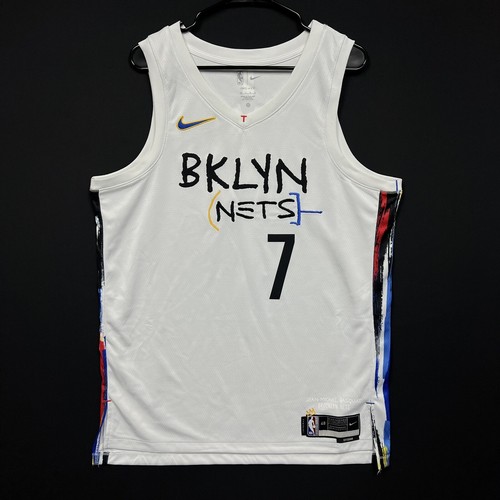 Мужская баскетбольная майка без рукавов Nike x Basquiat NBA Nets Kevin Durant #7 #102