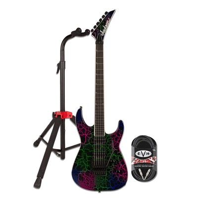 Jackson Pro Plus Series Soloist SL2 Bruised Crackle Electric Guitar Bundle