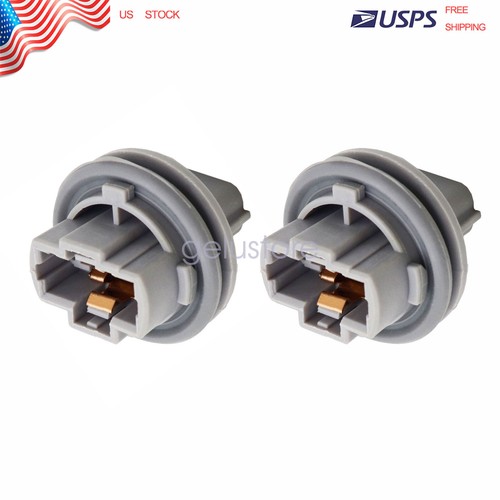 2x Front Turn Signal Light Bulb Socket For Toyota Tacoma Tundra 90075