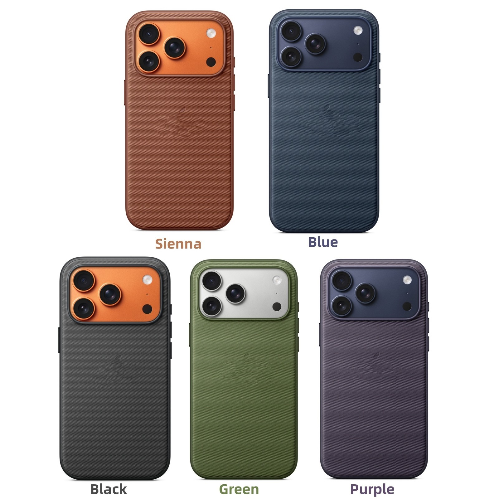 For iPhone 17 Pro Max 17 Pro TechWoven Case with MagSafe Blue