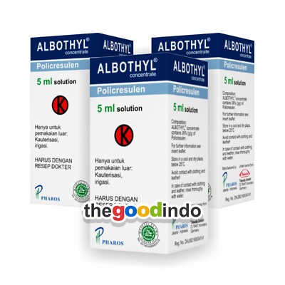 Albothyl 5ml Concentrate Policresulen Antitrichomonal Candidal Agent For Thrush