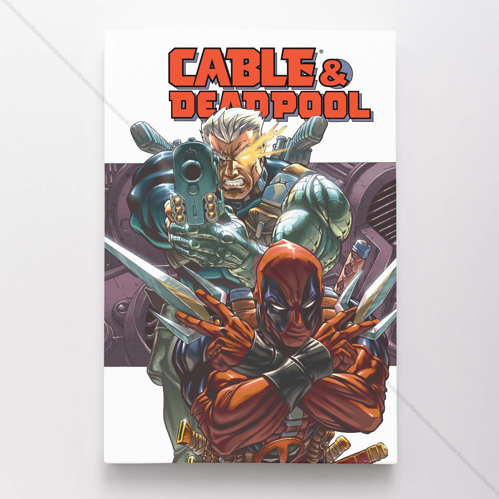 Deadpool Poster Canvas Marvel Comic Book Cover Art Print #65401