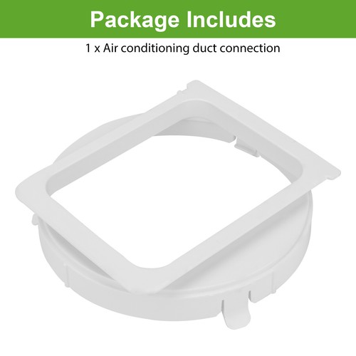 Portable Air Conditioner Exhaust Hose Tube Connector Duct Interface Adapter Gift