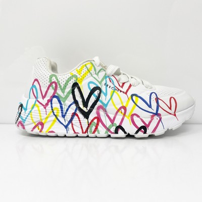 

Skechers Girls X JGoldcrown 314064L Белые кроссовки Кроссовки Размер 2.5, Белый, X JGoldcrown