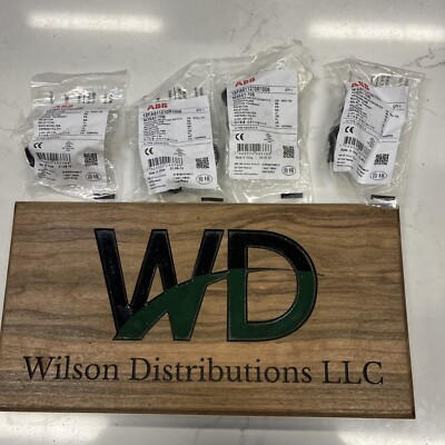Lot Of 4 ABB M3SS1-10B Modular Selector Switch 1SFA611210R1006