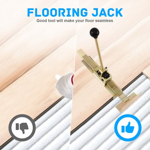Flooring Jack Ratcheting Wood Floor Clamp Tool Hardwood Plank Jack Installation