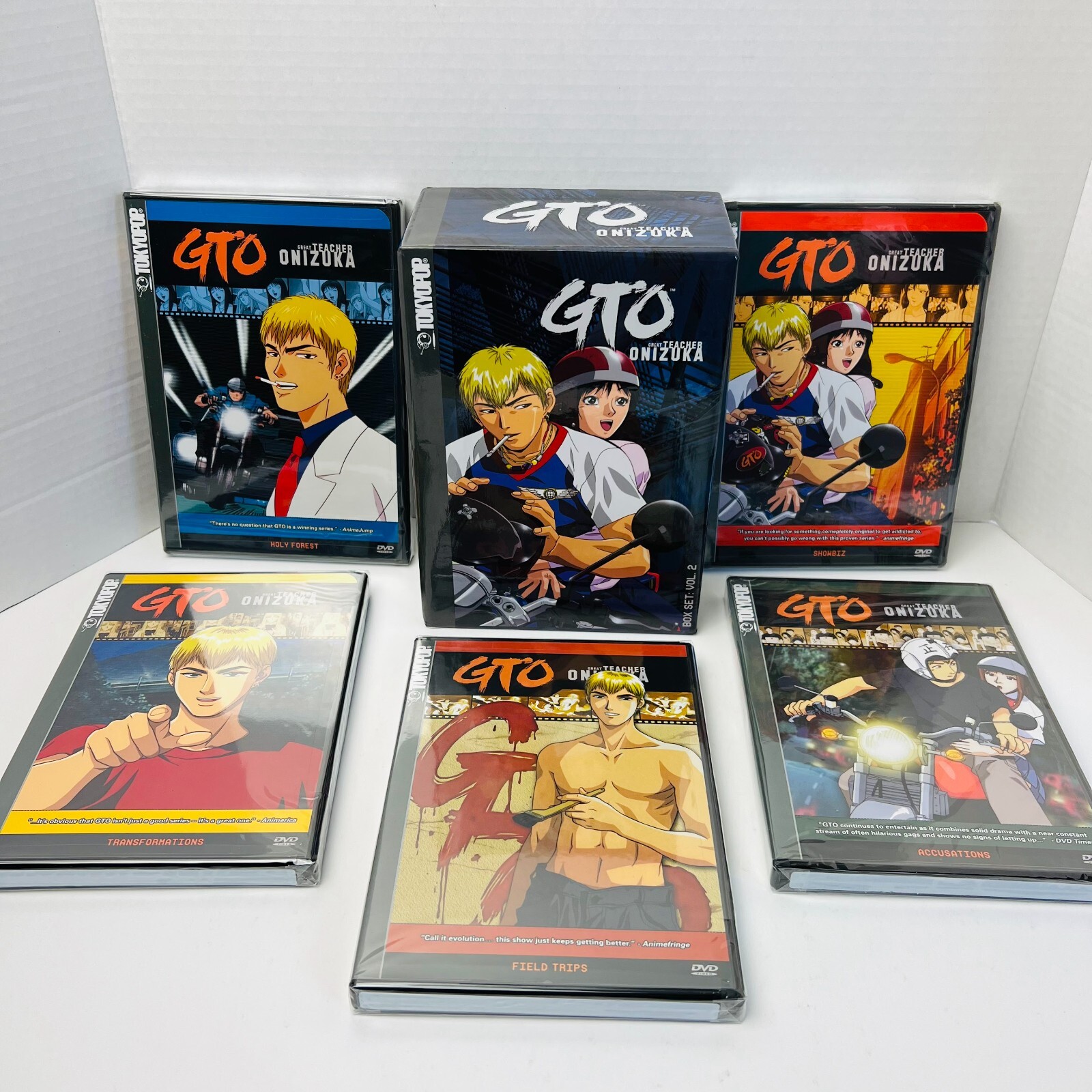 ☆GTO DVDBOX・ドラマスペシャル付き全6巻セット〜GTO・劇場版
