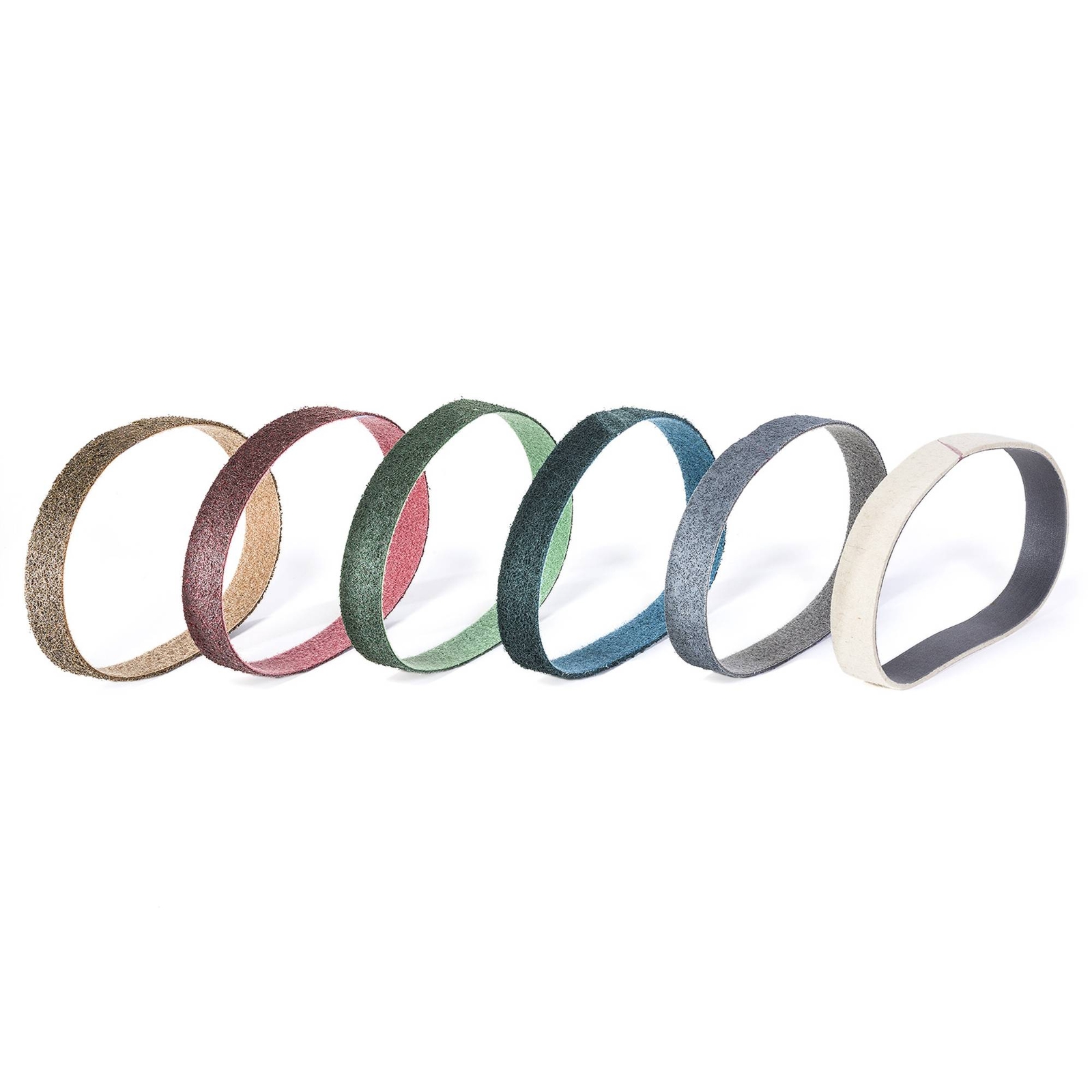 3er Pack Vliesbänder / Vlies-Schleifbänder | 50 x 1020 mm | Körnungen wählbar