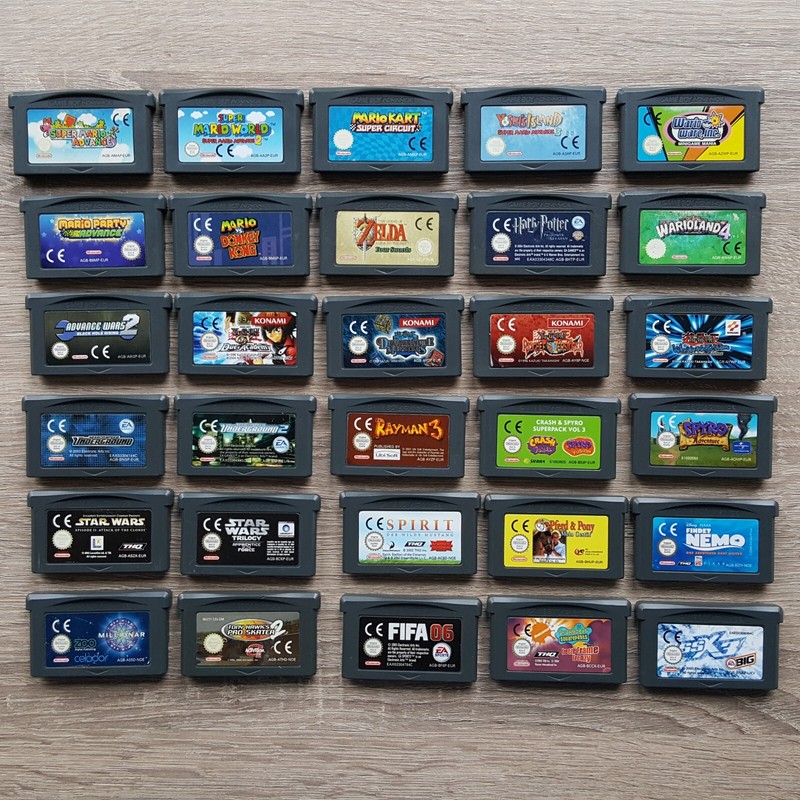 Nintendo Gameboy Advance Mario Kart Party Zelda Wario Yoshis Uvm. Spiel Auswahl