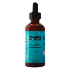 Ear and Eye Drops by Wellness Solutions ALL NATURAL anti-biotic