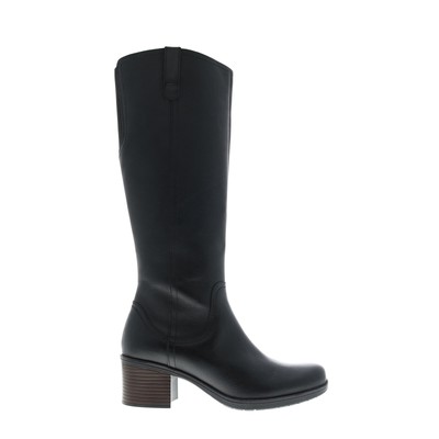 

Черные кожаные женские сапоги до колена Clarks Hollis Moon WS 26146919 8.5, Черный, Clarks Hollis Moon WS