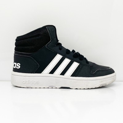 Adidas Boys Hoops 2 Mid FY6468 Черные баскетбольные кроссовки, размер 1