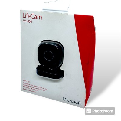 Microsoft LifeCam VX-800 USB WebCam Model 1407 Video Calling Built In Microphone