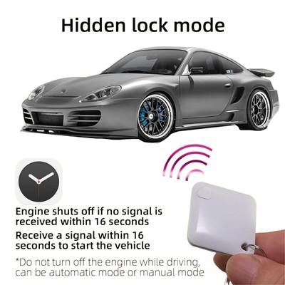 Auto-Sensing Car Immobilizer Security System With Anti-hijacking RC Two Modes