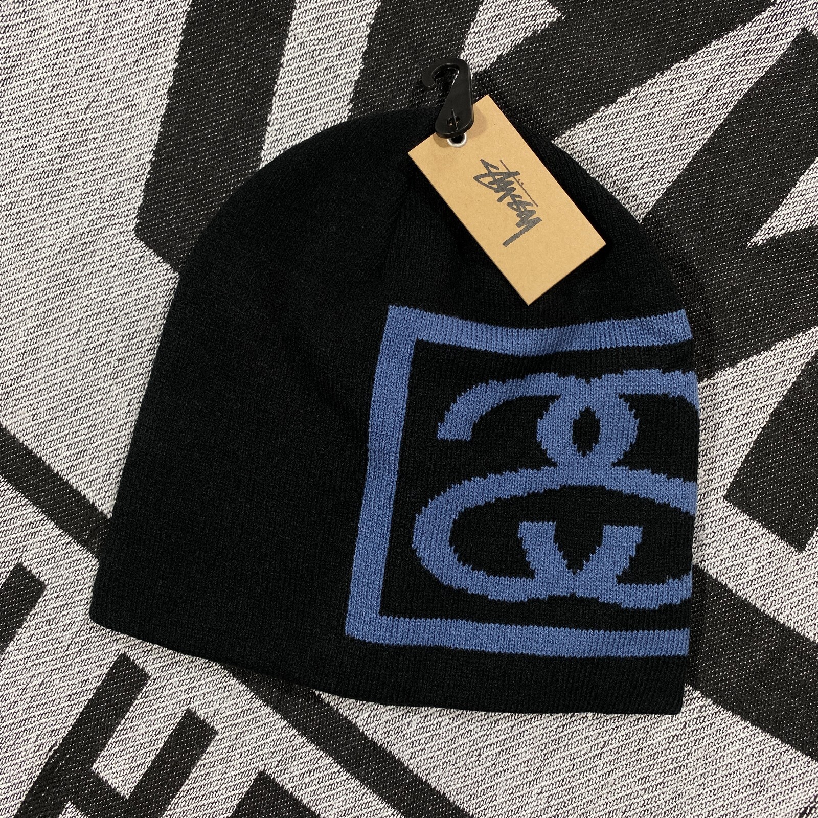 Stussy SS Link Skullcap Beanie Hat Black OS BNWT | eBay Stussy SS Link Skullcap Beanie Hat Black OS BNWT | eBay