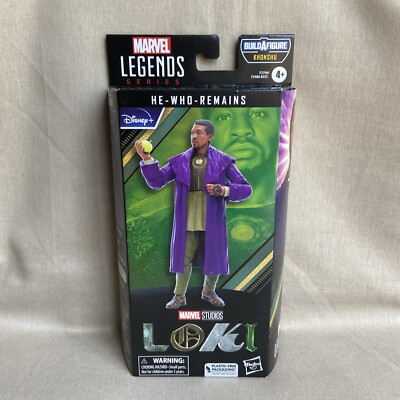 Marvel Legends He-Who-Remains 6'' Action Figure Loki + Khonshu Head BAF (NEW NIB)