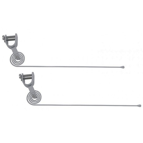 FEVR シーガル Classic Vintage Spiral Chrome Fender Quarter Panel Curb