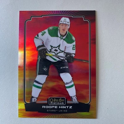 2022 O-Pee-Chee Platinum Hockey #189 Roope Hintz Sunset