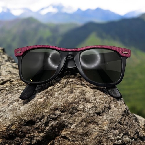 ヴィンテージ 80s B＆L RAY-BAN USA製 WAYFARER Ⅱ 希少 FE B&L 80s 黒