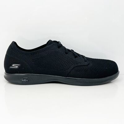

Skechers Womens Go Step Lite Align 136112W Черные кроссовки для бега, размер 10, Черный, Go Step Lite Align