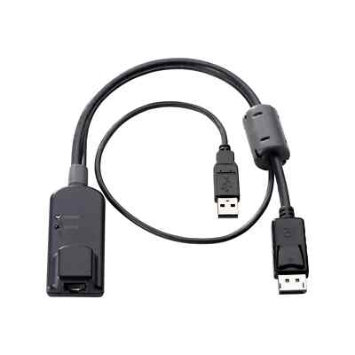 HPE KVM Console USB/Display Port Interface Adapter, Model: AF654A