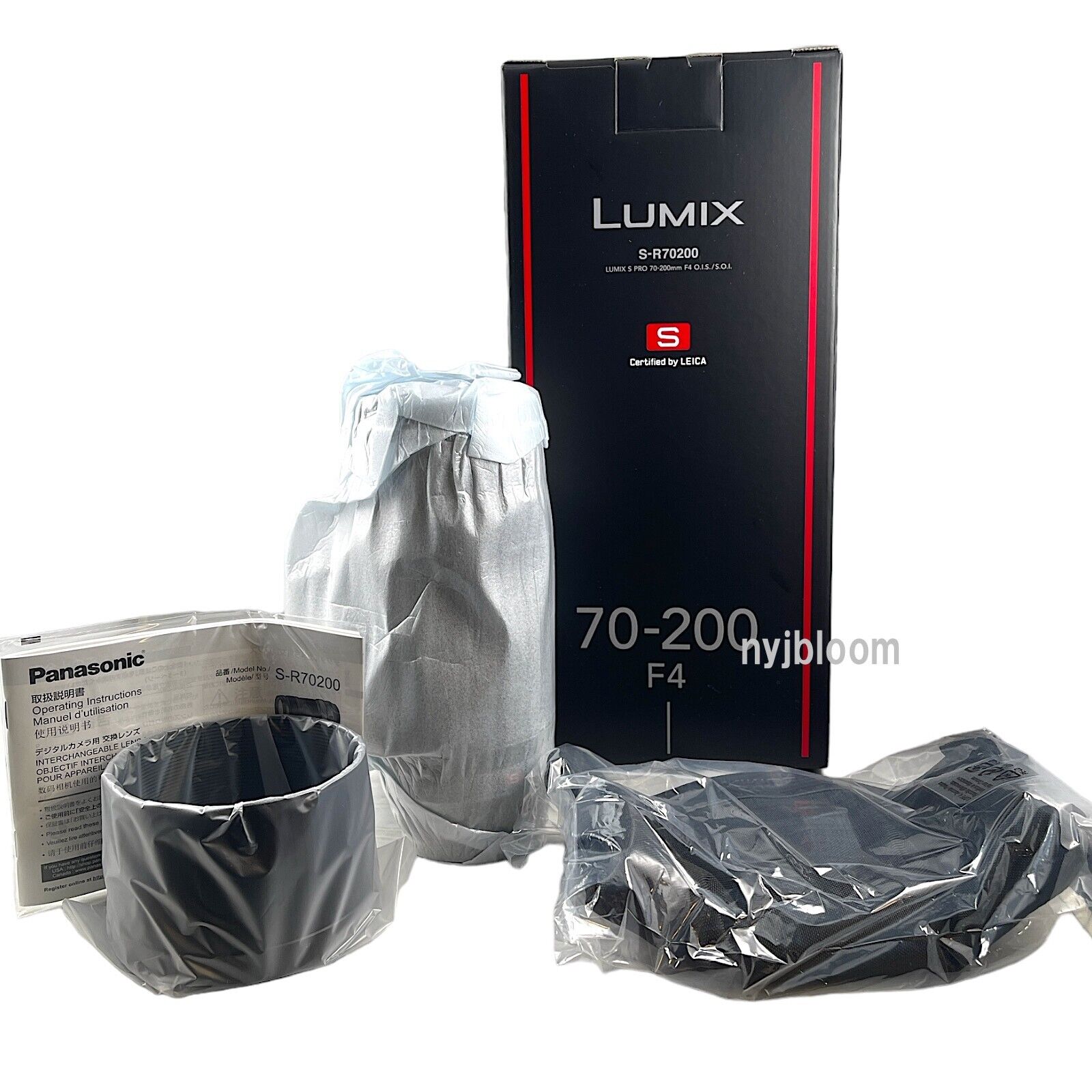 New PANASONIC Lumix S PRO 70-200mm f/4 O.I.S Lens (S-R70200