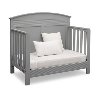 Serta Ashland 4-in-1 Convertible Crib, Grey Gray