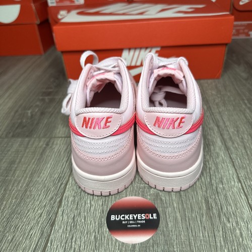 Pre-owned Nike Dunk Low Triple Pink Grade School Sizes Dh9765-600 Brand Fast Shipping