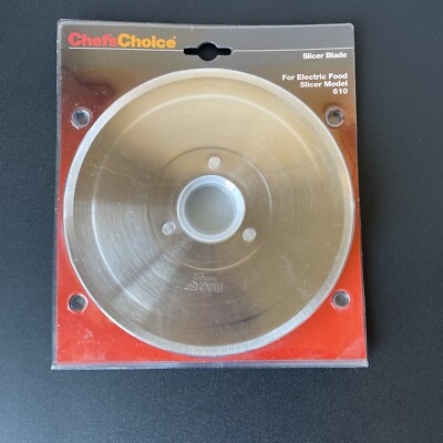 Chef`S Choice Non-Serrated Blade for Model 610 Food Slicer Fine Edge Blade