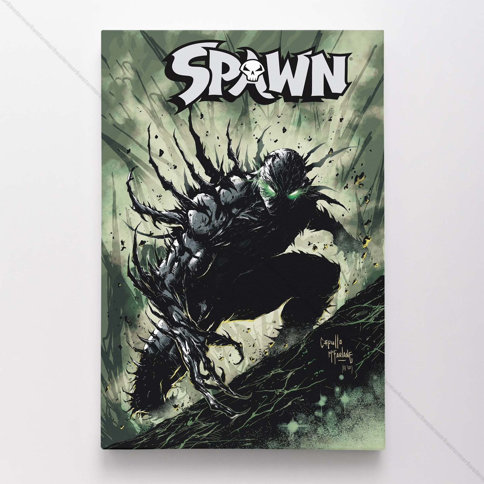 Spawn 190 Poster Canvas Comic Book Cover Art Print #A