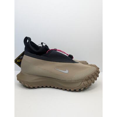 Nike ACG Hiking Shoes Mens Size 8.5 Khaki Mountain Fly Gore-Tex React CT2904 200