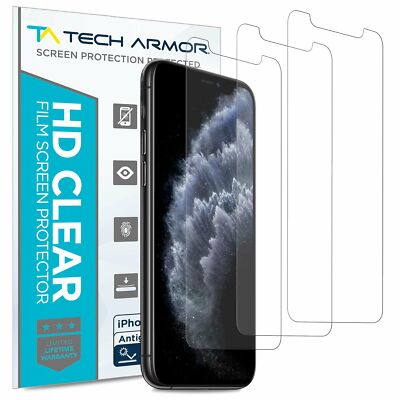 Tech Armor Anti-Glare Film Screen Protector for Apple iPhone 11 Pro Max [3Pack]