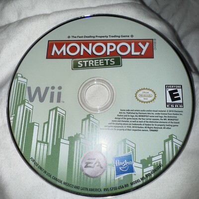 Monopoly Streets Wii Game