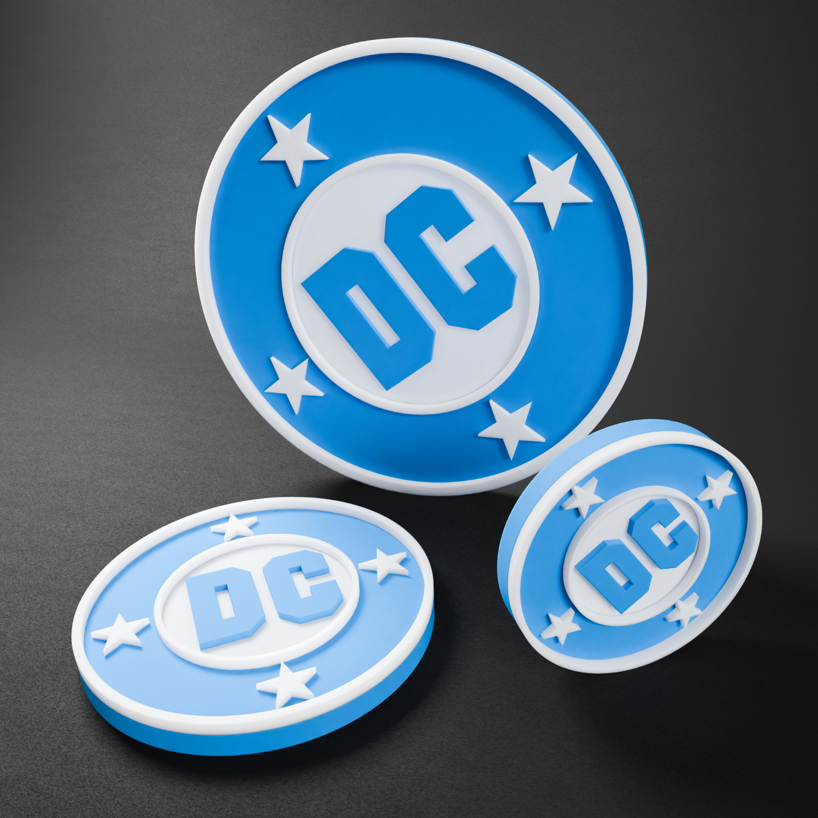 DC Comics (2024) - Comics 3D Printed Logo Display Sign