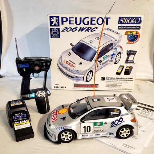 Nikko Rc Peugeot 206 WRC BOXED Fantastic | eBay