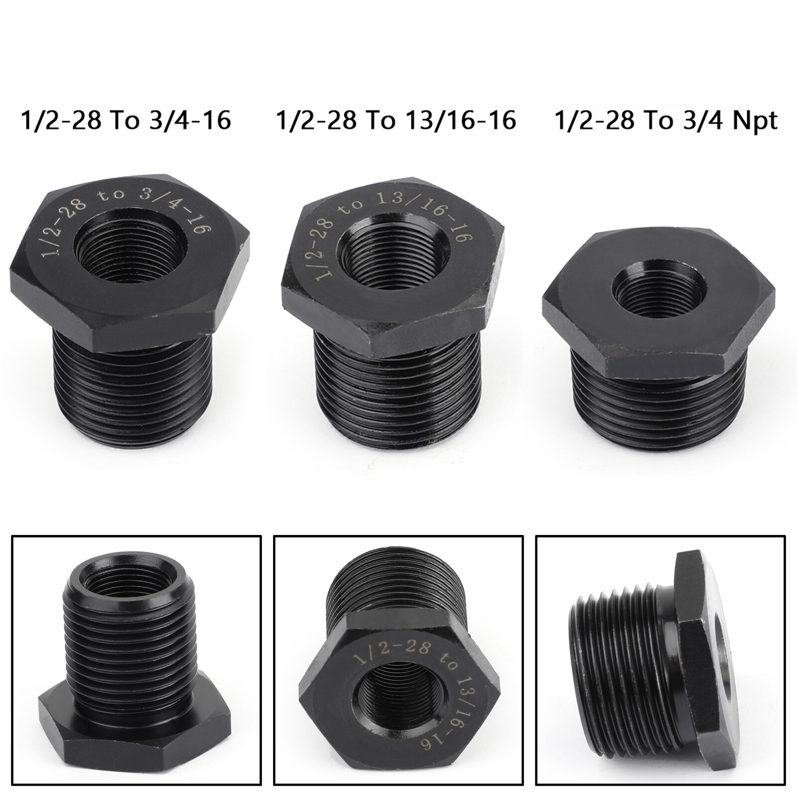 Adapters Black New