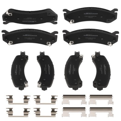 4 Sets Front&Rear Ceramic Brake Pads for Chevrolet Suburban 1500 RWD 2002-2006