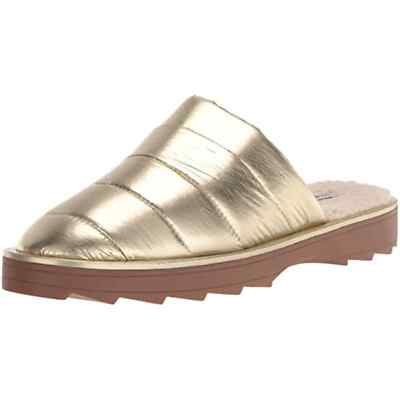 

Женские тапочки Chex Steve Madden, золото 40 евро, 10 долларов США, Золотой