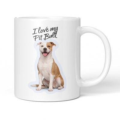 Dog Mug - 11oz Ceramic Coffee or Tea Cup Gift for Dog Lovers Birthday Xmas Gift