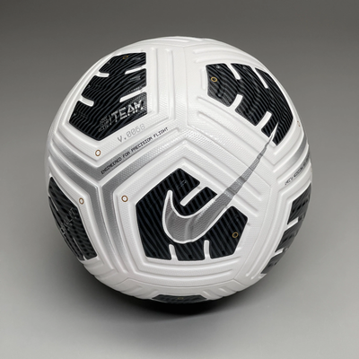 NIKE Club Elite Team Soccer Ball Sz 5 White/Black/Metallic Silver CU8053-100  (NeのeBay公認海外通販｜セカイモン