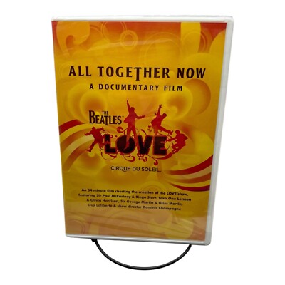 The Beatles Love: All Together Now - A Documentary Film (DVD, 2008) *SEE DESC