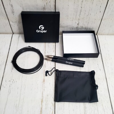 Performance High Speed Jump Rope Gruper Cross Training Adjustable **NIB** Black