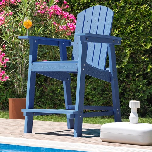 S Poly Bar Height Balcony Chairs For Deck Pool Patio
