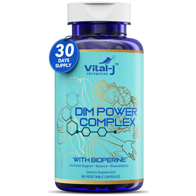 DIM Supplement Diindolylmethane 300mg Herbal Formula 60ct FREE SHIPPING!!
